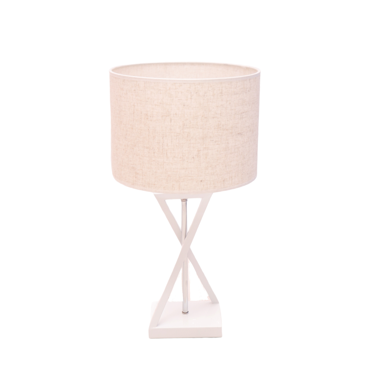 Table Lamp Nordic White Stand Beige Lamp Shade Buy Online in South