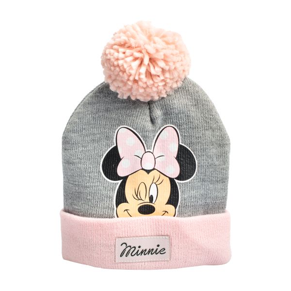 Minnie Mouse By DISNEY Official Licensed Girls Kids Fashion Beanie