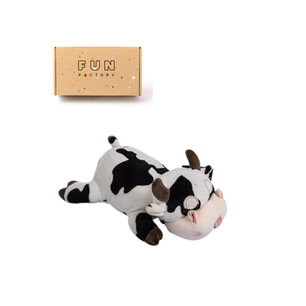 Plush Cow Kissing 28cm