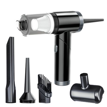 Portable Car Vacuum Cleaner Air Duster Blower 2 in1 with Multi-Nozzles Image