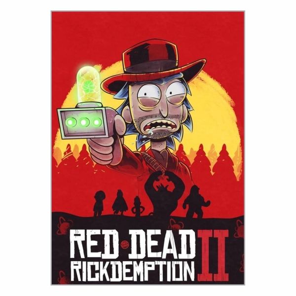 Red Dead Rickdemption II Poster - A1