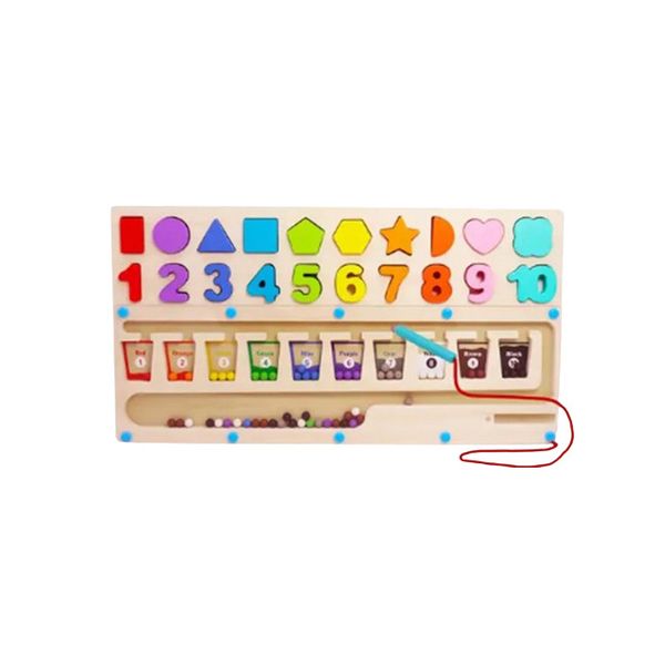 Letters and Numbers Counting Board