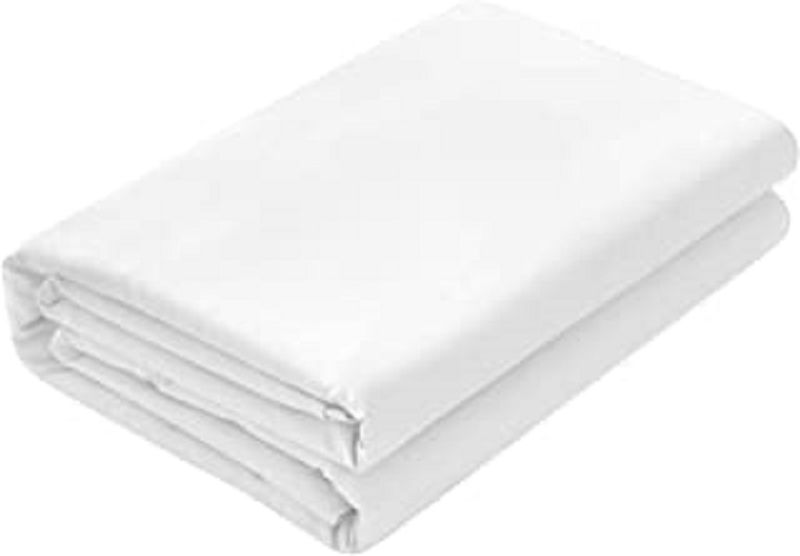 200 Thread Count 100% Cotton White Flat Sheet