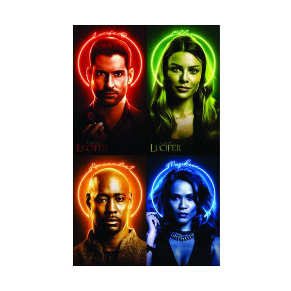 Lucifer Squad Glow - A1 Poster