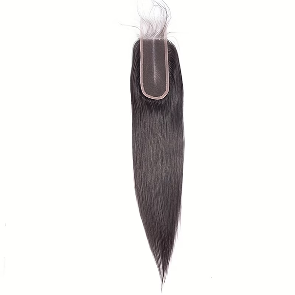 2x6 Brazilian Straight Middle Part Lace Closure-14Inch Virgin Human Hair