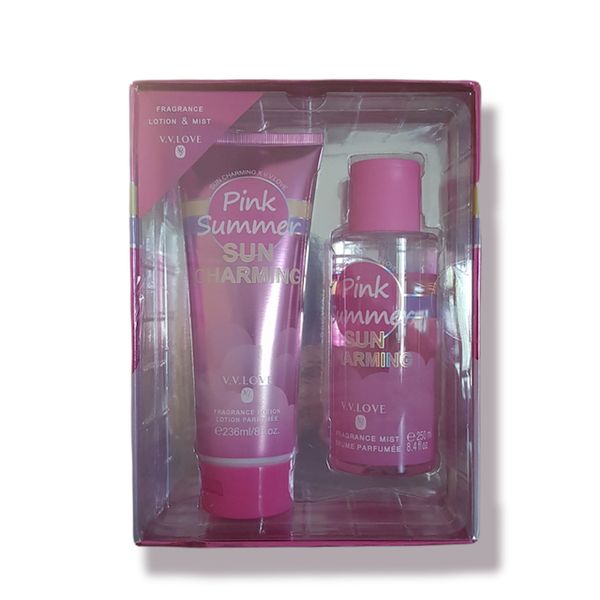 V.V.LOVE - Sun Charming- Fragrance Perfume Body Mist And Lotion
