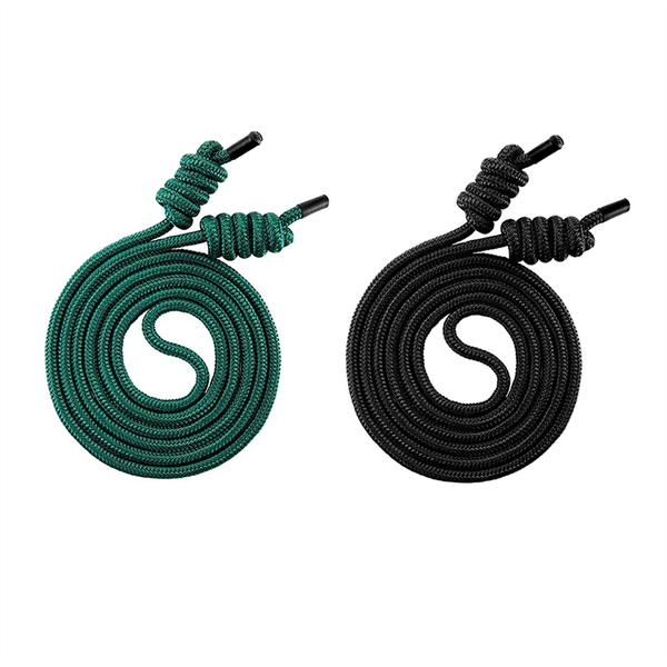 2Pcs Adjustable Exercise Jump Rope For Fitness Double Braid Rope 9 Ft