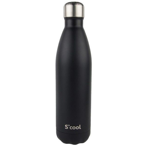 Risoli 750ml Scool Stainless Steel Vacuum Thermo - Black
