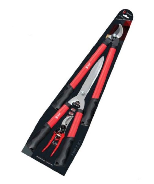 Bruno 3 Piece Hedge Shear Garden Set