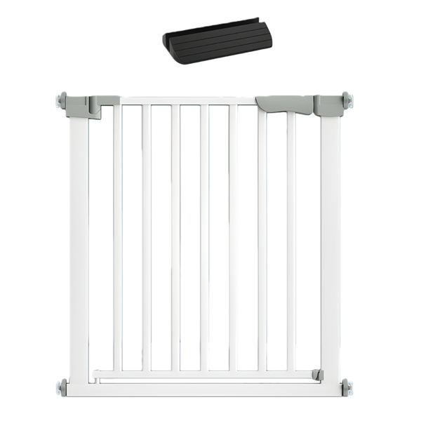 Arfast-Pressure Fit Metal Baby Safety Gate for Stairs /Doorways With Paddle