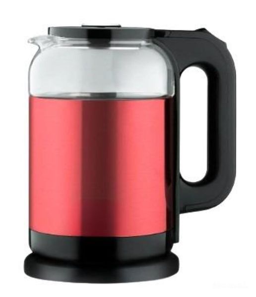 2L 1500W Cordless Electric Kettle -Red