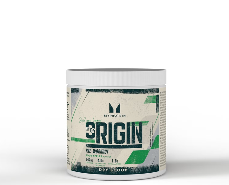 MyProtein Pre-Workout - Sour Apples 288g