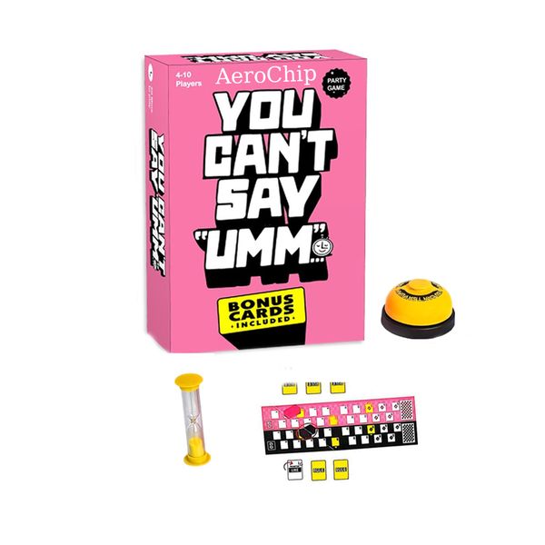 AeroChip:You Can't Say Umm Family Party Game
