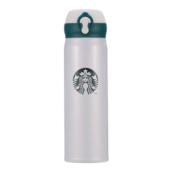 Starbucks Thermos Flask Vacuum Stainless Steel Bottle Hot &amp; Cold 500ML