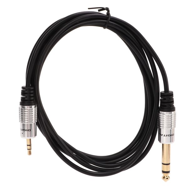 6.35mm-3.5mm - 1.8m Pro Audio Cable