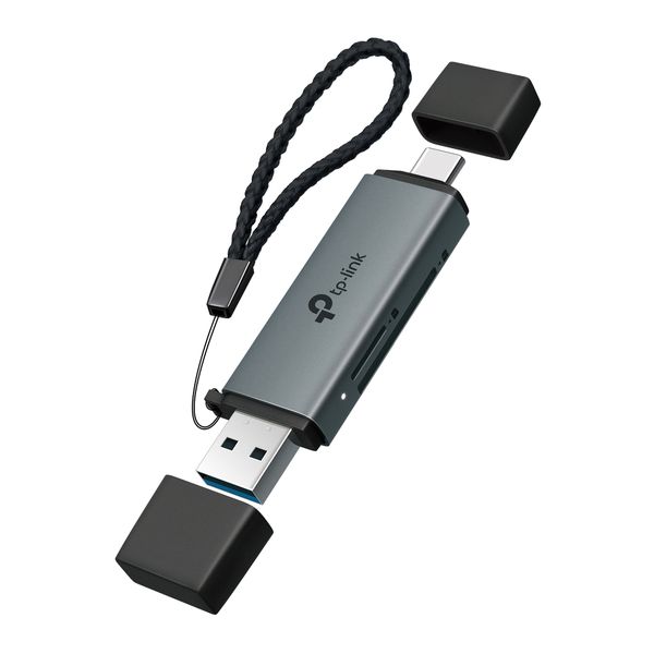 TP-Link UA430D USB 3.0 Type-C&amp;A to SD &amp; microSD 3.0 Card Reader