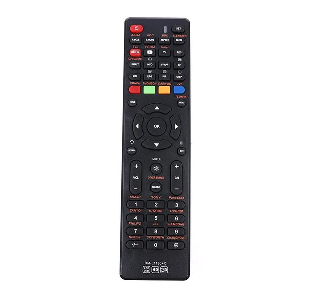 RM-L1130+X All in one Universa Remote Compatible LG JVC Sony Sharp Sanyo