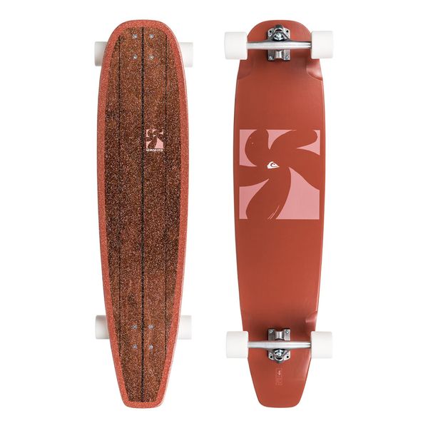 Quiksilver Logger Cruiserboard - Rust - 39 X 9.25