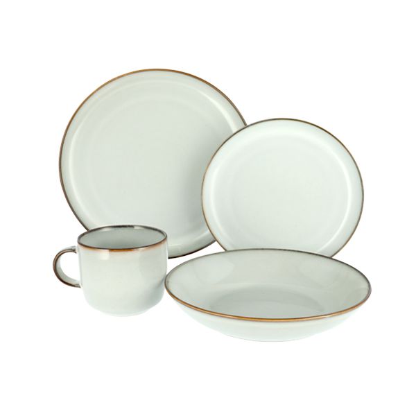 MANNK Stoneware Dinner Set - 16 Piece