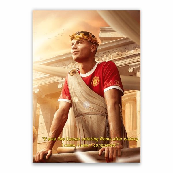 Roman Emperor Ronaldo Poster - A1