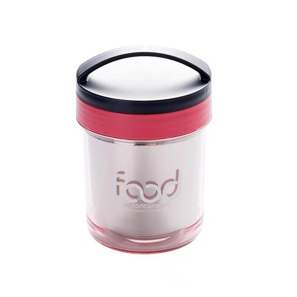 400ML Thermal Insulated Food Container Bowl Leakproof Lunch Pot with Spoon