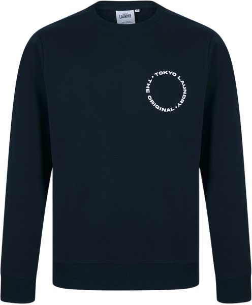 Tokyo Laundry - Men's Dylon Fleece Sweatshirt in Sky Captain Navy - (Parallel Import)