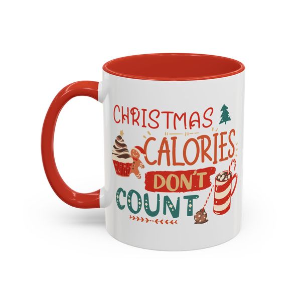 Christmas Calories Don't Count Christmas Themed Mug