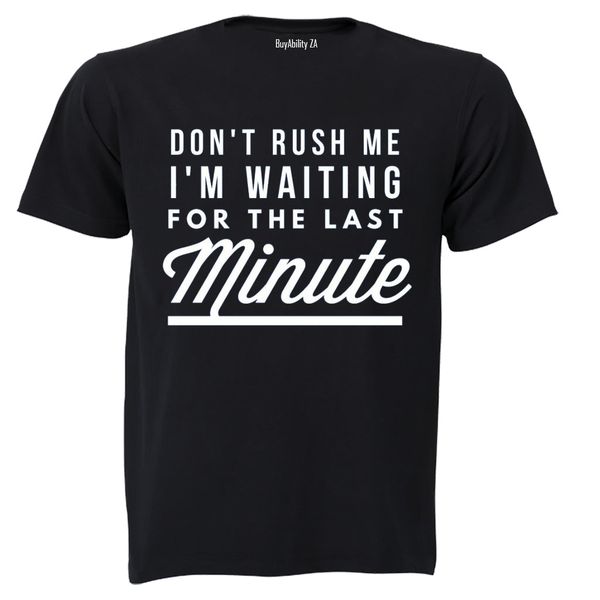 Mens - T-Shirt - Black image