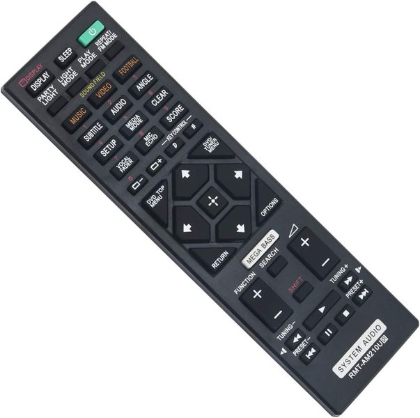 Replacement TV Remote Control FOR RMT-AM210U