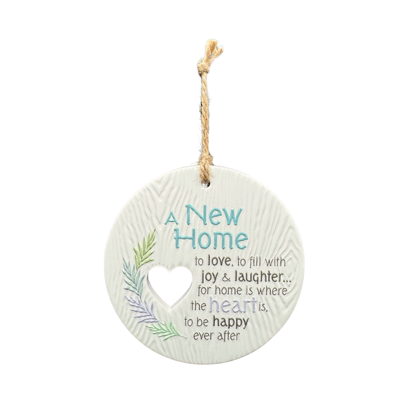 Piece of my Heart Ceramic Plaque - New Home