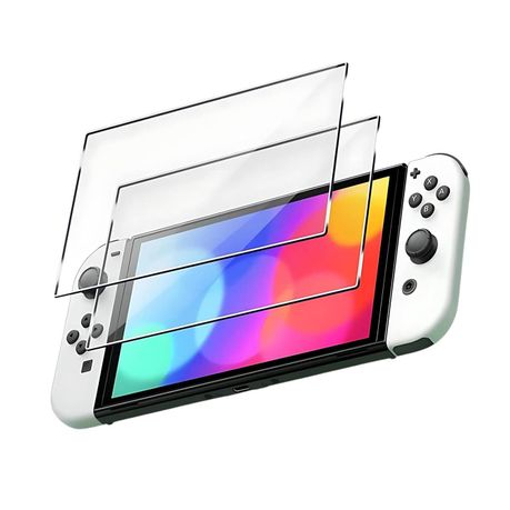 Screen Protector Tempered Glass Compatible for Nintendo Switch Lite-2pack Image
