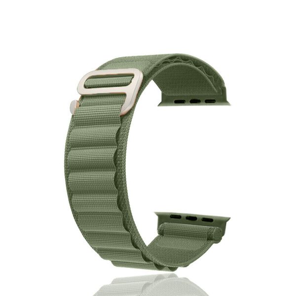 Ultra-light Nylon Alpine Loop Strap for Apple Watch 42/44/45/49mm Black