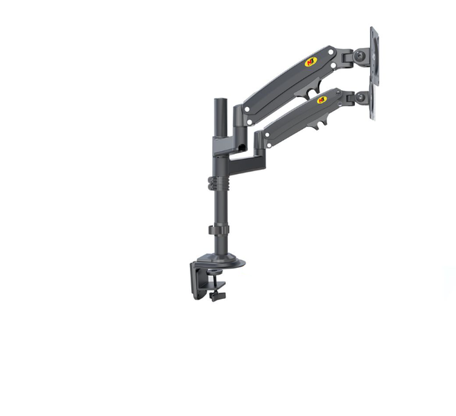 North Bayou Dual Monitor Swivel Desk Mount for 22''- 35'' Monitors (H180)