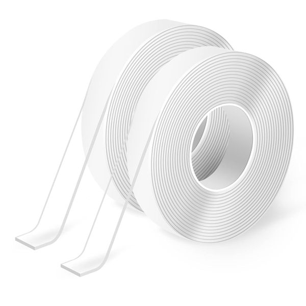 2 Nano Double-Sided Adhesive Tape10mm × 3m Multi Purpose Mounting