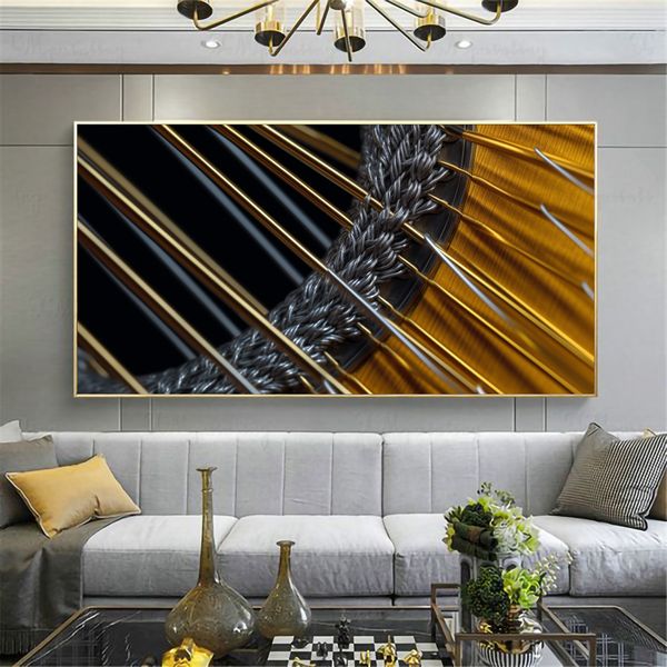 Canvas Wall Decor - Guitar Strings - 0400