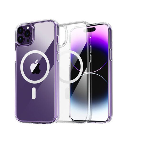 Transparent Case for Apple iPhone 14 Plus With MagSafe Compatibilty