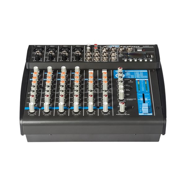 Mixer Powered 4 Channel Bass,mid,treble