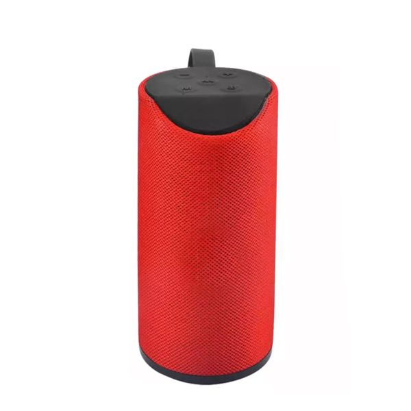 Waterproof Bluetooth Speaker with Micro SD Card- Red