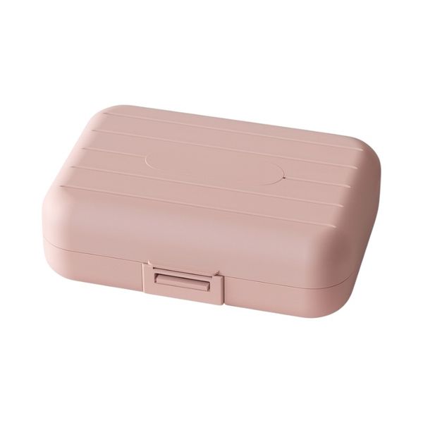 Large Travel Portable Medicine Packaging Box - Pink