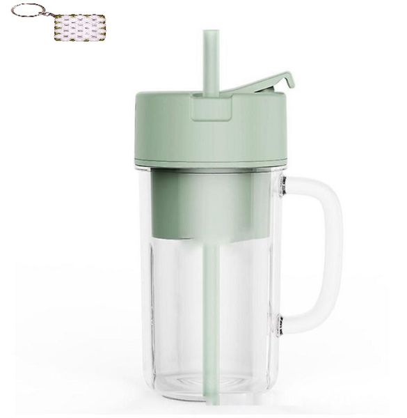 Portable Rechargeable Handheld Juice Blender Cup With Straw500ML+Key holder