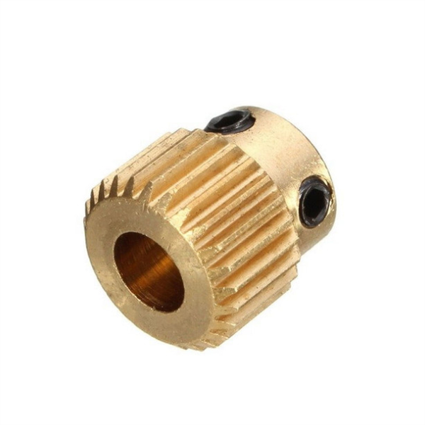 Extruder Brass gear 11x11x5mm 40 Teeth