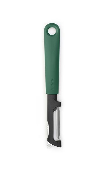 Brabantia - Tasty+ Swivel Food Peeler plus Zester - Fir Green