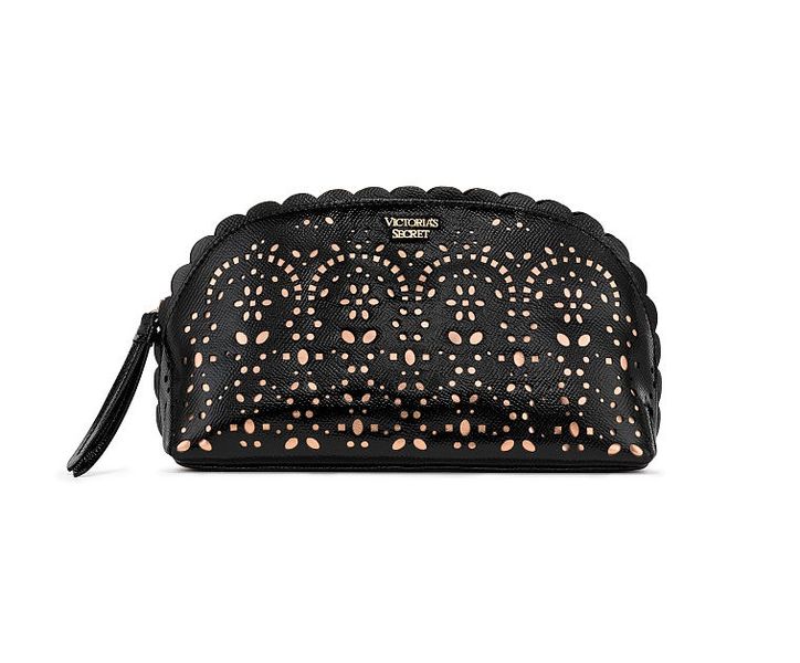 Victoria's Secret - Petal Edge Beauty Bag (Black)