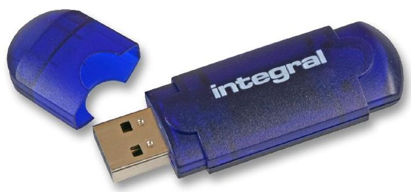 Integral (INFD8GBEVOBL) EVO USB Flash Drive - 8GB