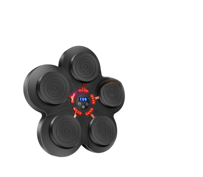 Smart Bluetooth Music Boxing Machine Wall Pad with Kids Gloves &amp; LED Modes