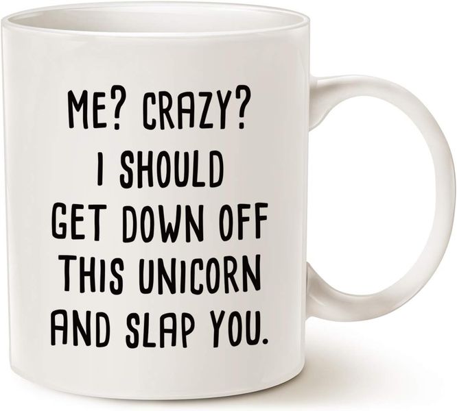 Me?crazy?-Valentines-Father's day-Mother's day-Christmas Mug