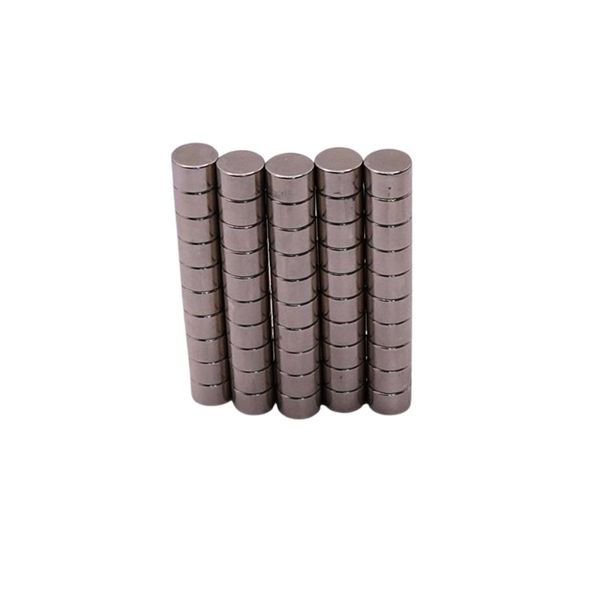 8x5mm N38 Ni Neodymium Discs Magnets