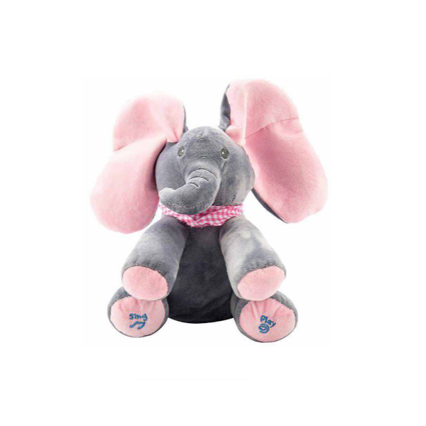 Interactive Singing Plush Toy Elephant