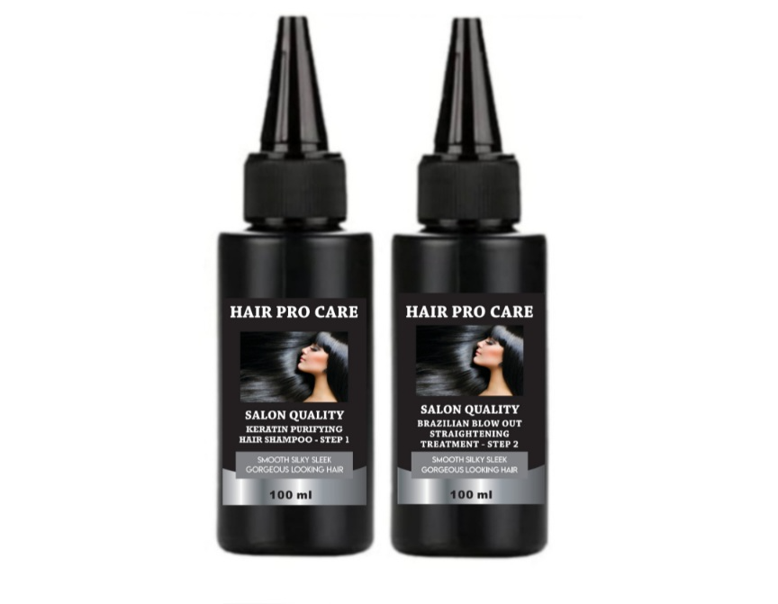Brazilian Blowout Hair Straightening Treatment & Purifying Shampoo 100ml