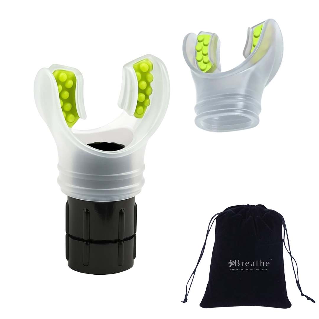 iBreathe Breathing Exerciser - Lung Trainer & Respiratory Fitness Device